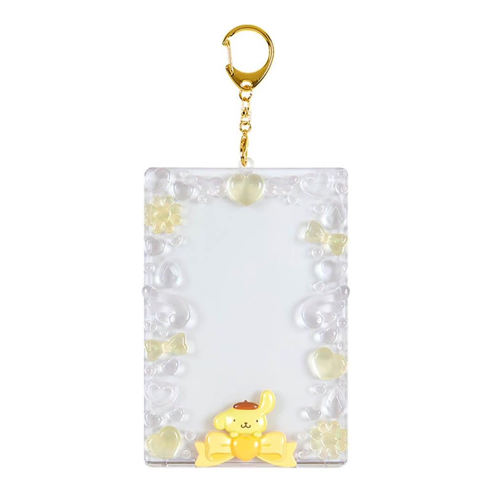 Sanrio Photo Holder (Enjoy Idol) Pom Pom Pudding, Approx. Width 3.7 x Depth 0.4 x Height 5.5 inches (9.5 x 1 x 14 cm), L Size, Storage Size: 5.1 x 3.6 inches (13 x 9.1 cm) within 690007