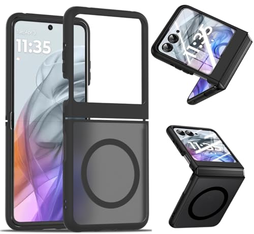 Motorola Moto Razr 60/50/50s/50d�P�[�X�}�b�g�� ������ MagSafe�Ή� �}�O�l�b�g���� �}�O�Z�[�t�Ή� ���g���[�� Razr 60/50/50s/50d M-51E M-51F �J�o�[ �S�ʕی� �ϏՌ� �����Y�ی� ���^