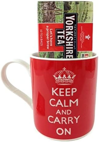 A Jolly Good British Mug of Tea Gift Set (Keep Calm and Carry On)