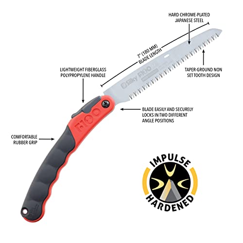 Silky Professional F180 180mm Folding Saw Large Teeth (143-18) - Image 4