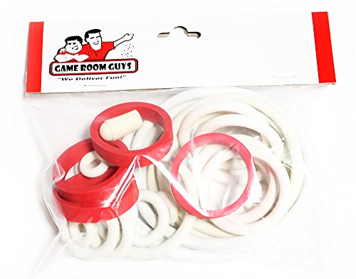 Game Room Guys Zaccaria Pinball Champ Pinball White Rubber Ring Kit