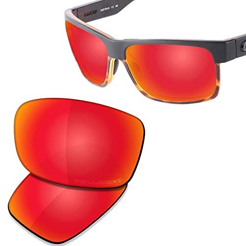 Image of SAUCER Premium Replacement Lenses Compatible with Costa Del Mar Half Moon 06S9026 Sunglasses