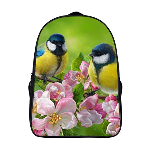 Sac d'école unisexe à motif animal pour enfant et adulte avec grand compartiment de voyage