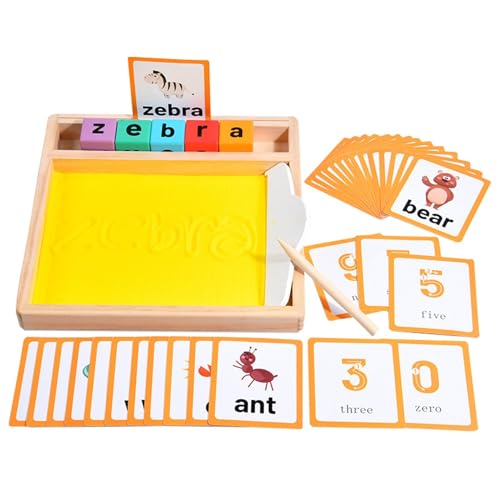 Learning Sand Tray, Tracing Sand Tray, Letter Tracing Tray, Sand Writing Educational Tray, Tracing and Drawing Tray, Sand Tray 22,5 x 2,1 x 2,4 cm for Childrens Letter Learning