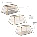Tutti Bambini CoZee Go 3 in 1 Newborn Bassinet, Travel Cot & Playpen - Oak/Charcoal (with Waterproof Sheet Included)