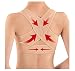 Whryspa Back Support Vest Top Bra Posture Corrector for Women Push Up Chest Breast Hunchback Relief Correction Belt Shapewear Body Shaper X Strap,Flesh,XL