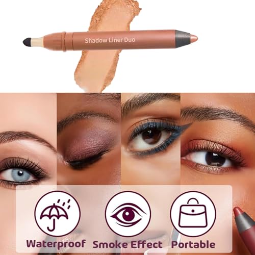 Delineador y sombra de ojos 2 en 1 WTWU miniatura 5