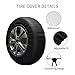 American Flag Spare Tire Cover Wheel Protector Weatherproof Wheel Cover Universal Decorative Accessories for Camper RV SUV Travel Trailer 14