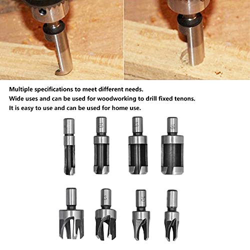 Juego de brocas para madera de 8 piezas miniatura 2