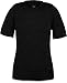 Produktbild normani Damen Merino T-Shirz Kurzarm 100% Merinowolle Outdoor Oberteil Funktionsshirt Unterwäsche 200g/m² Farbe Schwarz Größe S/36