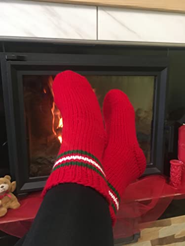 Generic Men'S/Women'S Wool Socks Handmade Made Of Natural Wool thumb #4