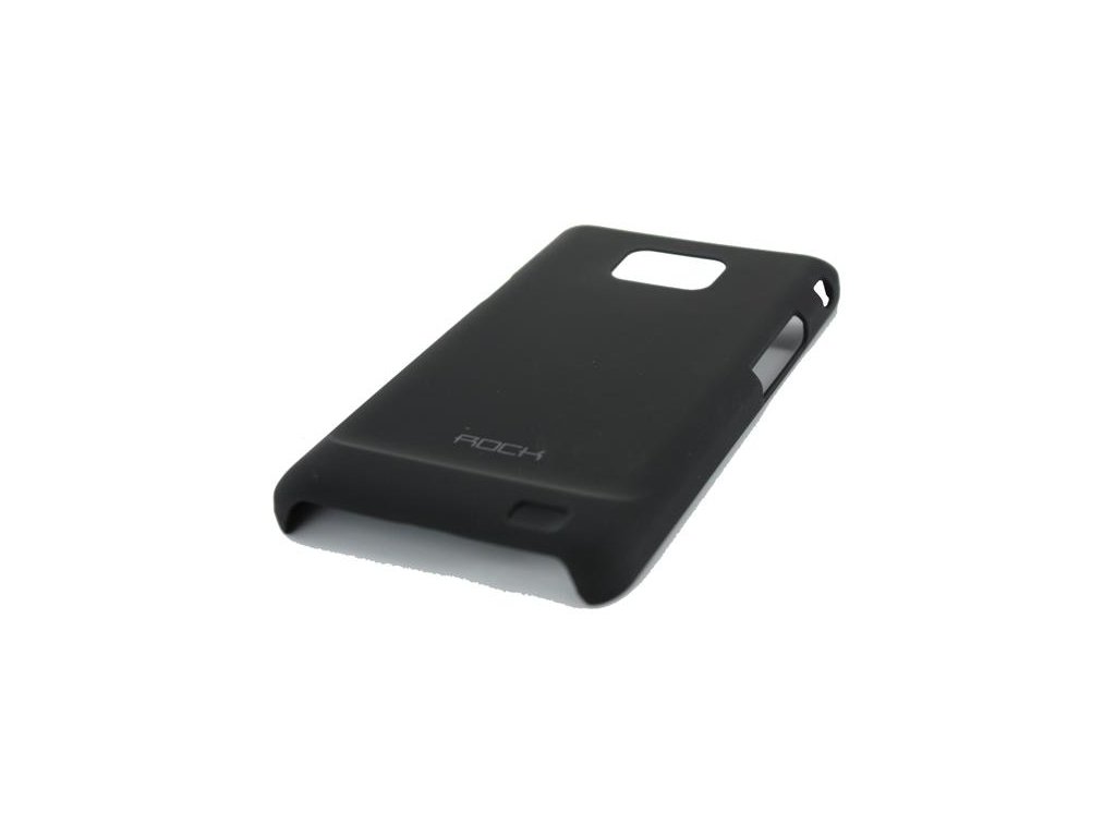 Rock Naked Shell Series Mobile Phone Hard Case Back Cover for Samsung i9100 / Galaxy s II Black