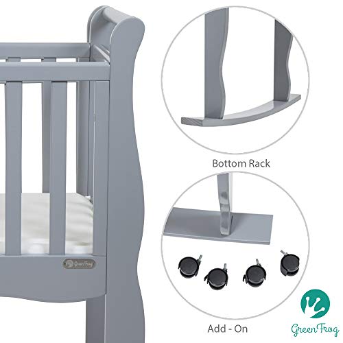 Now and Forever Baby Cradle (Grey) - Thumbnail 4