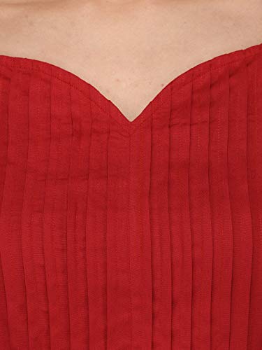 Image of Purys Women's Rayon A-Line Maxi Dress