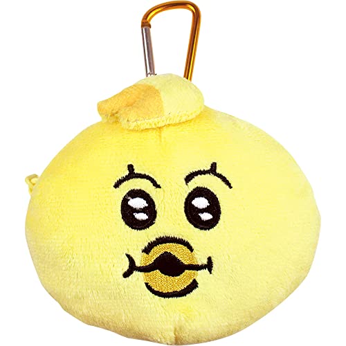 ティーズファクトリー んぽちゃむ カラビナ付きぬいぐるみファスナーマスコット きみまろ H9.5×W10.5×D4.5cm NP-5541595KI