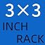 For 3x3 Rack with 5/8