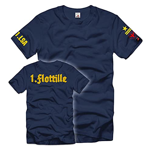 T-shirt DDR VM Marine Volksmarine 38238 bleu foncé taille L