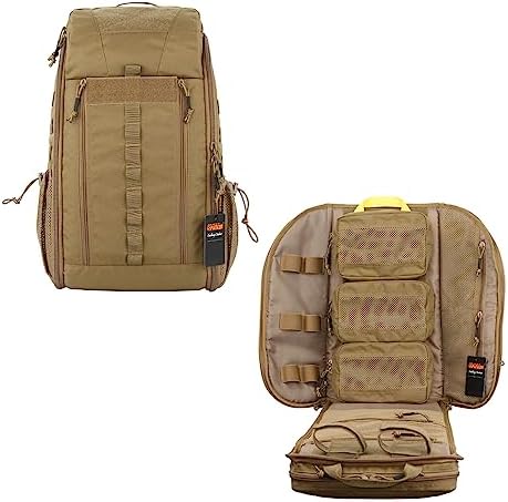 EXCELLENT ELITE SPANKER Medical Backpack Tactical Knapsack Outdoor Rucksack Camping Survival First Aid Backpack(Coyote Brown)