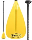 Adjustable Stand Up Paddle - 3 Piece Alloy SUP Paddle - Explorer II Series