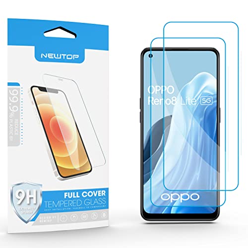 N NEWTOP Pellicola Compatibile con OPPO RENO 8 LITE 5G,
