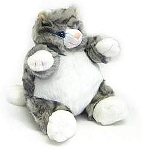Unipak Gray Tabby Cat Baby Plumpee Plush Toy 7