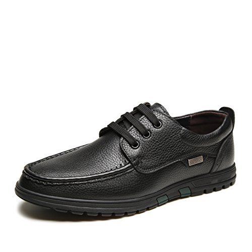 Chaussures en cuir véritable pour homme élégant et actif en taille 39
