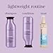 Pureology Hydrate Sheer Shampoo - Lightweight, Moisturizing Shampoo For Fine, Dry, Color Treated Hair, Sulfate-Free & Vegan, 9 Fl Oz