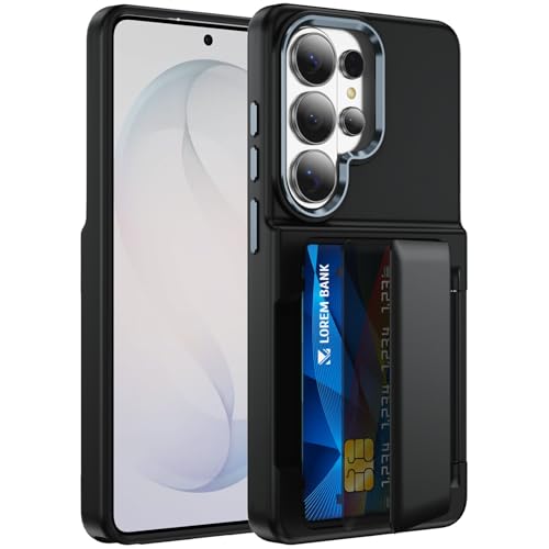 Étui antichoc Samsung S23 avec fente pour carte et coque silicone rigide