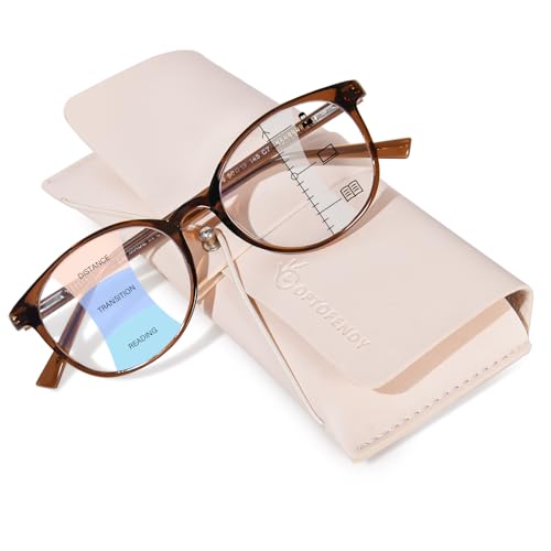 Image of Progressive Multifocal Reading Glasses for Women Men, TR90 Fashion Blue Light Computer Readers
