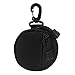 MiOYOOW Sac Tactique Ceinture, Pochette Tactique Molle EDC, Porte-Monnaie Rond Mini Porte-Monnaie 1000D Porte-Monnaie Poche Porte-clés à glissière pour Le tir de Chasse au Camping