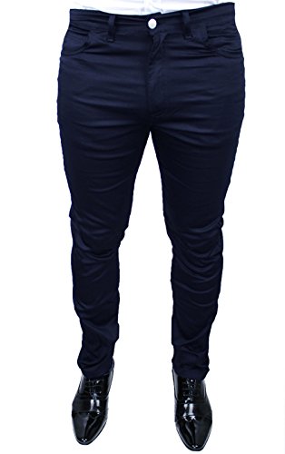 Jeans bleu foncé Christian Battistini, le pantalon idéal pour un style casual élégant