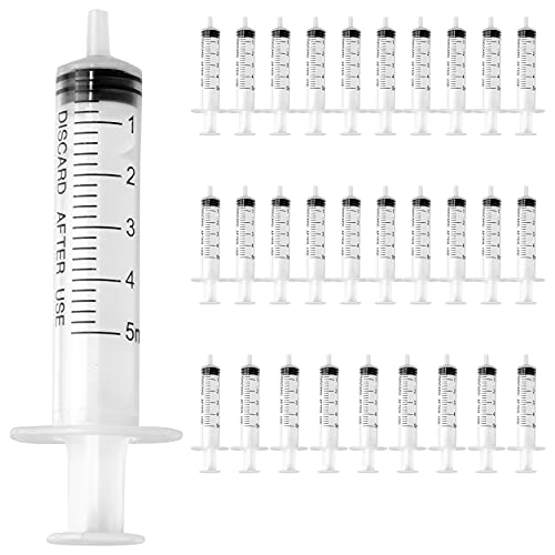 YCDC All Size Plastic Hydroponics Disposable Measure Pets Feed Nutrient Syringes Wholesale,1mL,3mL,5mL,10mL White EG5915THIRY