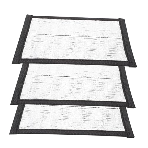 Toyvian Multifunctional Pet Insulation Pad Warm Reflective Film Heating Pad for Crested Gecko Tank Accessories