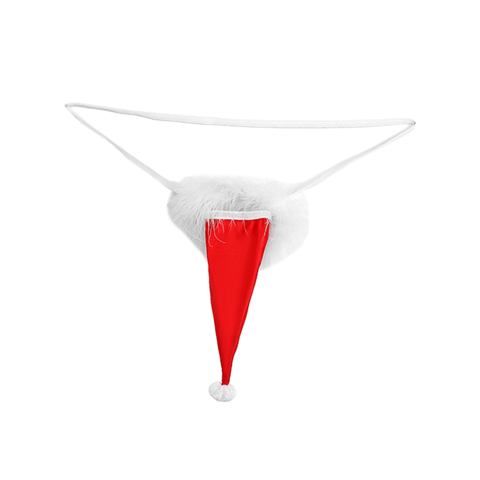 club bollywood BNF®Men's Christmas Santa Hat Underwear for Honeymoon Night Xmas|1x Men Santa Hat Thongs|Clothing Shoes & Accessories-picture-29