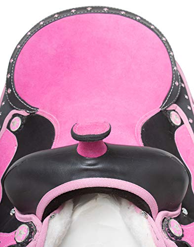 image for Acerugs 14” 15” 16” 17” 18” Pink Crystal Light Weight Wester