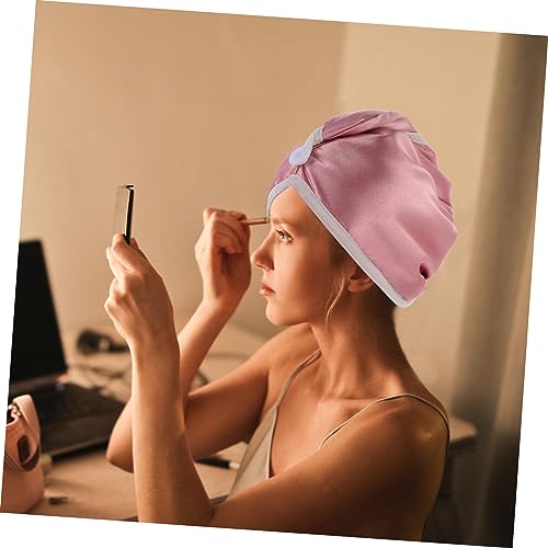 Balacoo Touca De Cabelo Seco De Veludo Cristal Touca De Cabelo De Secagem Rápida Touca De Secagem To
