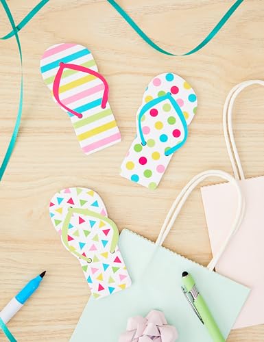 Unique Flip Flop Note Pads - Vibrant Multicolor Notepads - Perfect for Casual Jotting & To-Do Lists - Set of 12 (Pack of 2) - Image 4