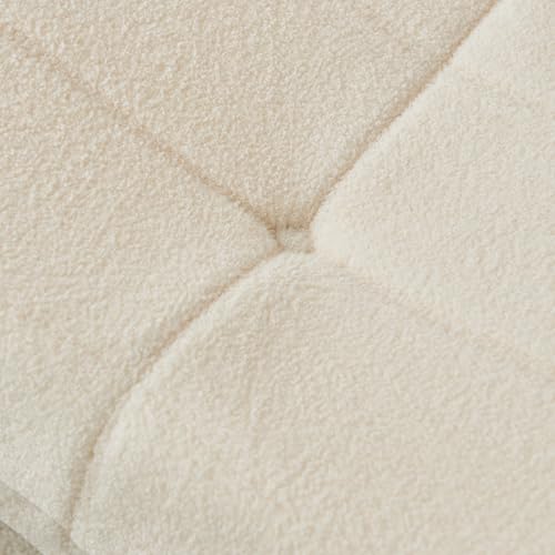 okwish Sitzsack Sofa Bodensofa, Bodenstuhl mit Rückenlehne, Lesesessel Bequem XXL, Lazy Sofa, Bean Bag Chair für Schlafzimmer Wohnzimmer, Liegesessel Beige