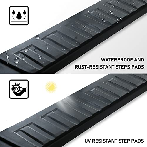 Estribos Running Boards 6 pulgadas para Ford F250 F350 miniatura 2