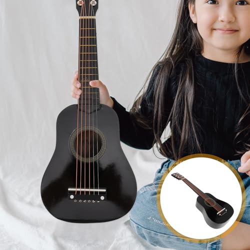 Toddmomy KR8R616E36VN4YZM12JGE2JT Kids Guitar 21 Inch Acoustic Guitar Classical Acoustic Guitar Small Size Portable Wooden Guitar For Children Beginner Adult Teen thumb #3