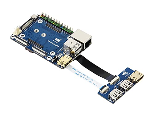 TOP1Rs[eBOW[4Raspberry Pip̊{IȊg{[hANZTpbNBiCM4-IO-BASE-B + USB HDMIA_v^jAFFC葽USBHDMIRlN^A苭͂ȋ@\
