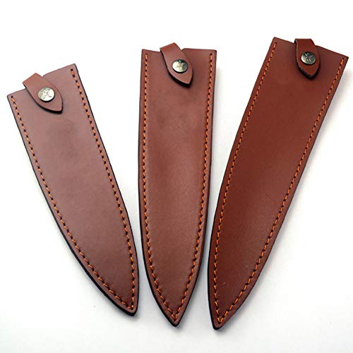 Cowhide Knife Sheath, 8 Inch Mercer Knife Guard,Universal Knife Cover Or Sleeves, Knife