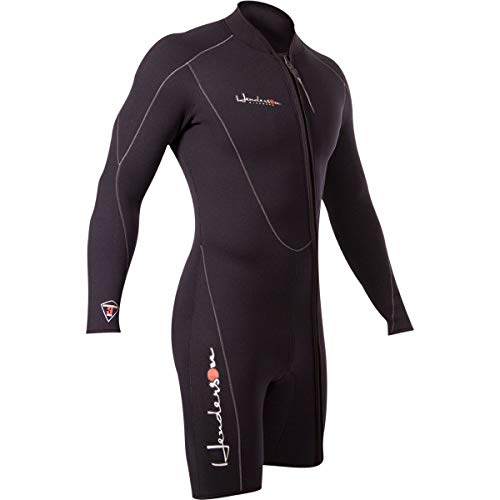 Henderson Man Thermoprene Long Sleeve Shorty / Jacket (Front Zip) 7Mm Scuba Wetsuit-Xsmall #TOP3