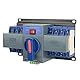 LiebeWH Mini Automatik Transferschalter 63A 4P Stromversorgungsschalter No Noise Automatischer Dual Power Transferschalter NDQ1-63/4 mit elektromechanischem Verriegelungsschutz