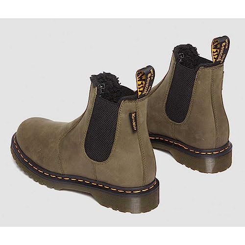 Image of Dr. Martens, 2976 Leather Chelsea Boot for Men and Women, Cherry Red Smooth, 14 US Women /13 US Men