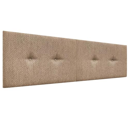 DHOME Cabecero Tapizado en Tejido Luxur