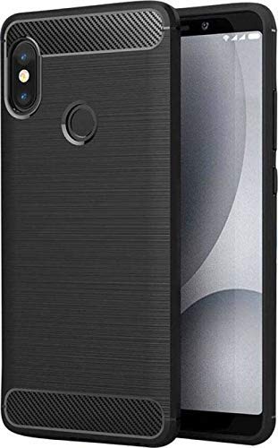 Inktree Back Cover Case for Mi A2 / Mi A2 Cases & Covers (Carbon Fibre Rugged Armour Black Colour) (B09LQS89G7) Amazon Price History, Amazon Price Tracker