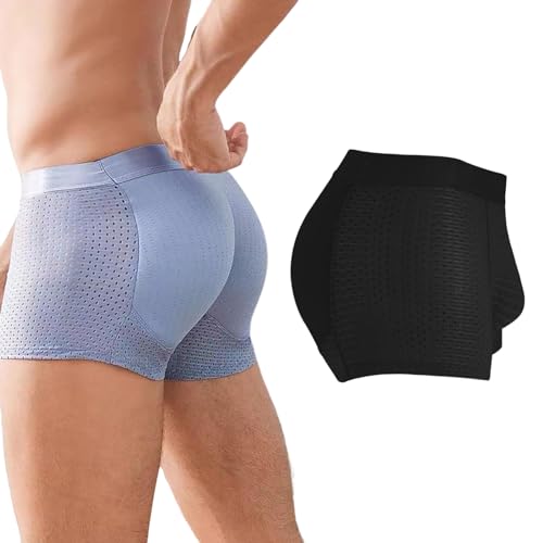 Nylon Ice Silk Breathable Men's Underwear, Ice Silk Men's Underwear, Mens Padded Underwear Butt Enhancer