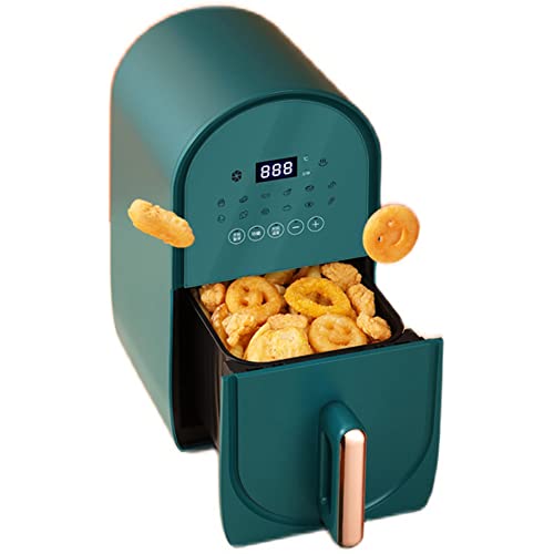 AMLILY Air Fryer 2-In-1 Multifunktionaler 3L-Non-Stick-Korb Ölfreier Automatischer Tiefe Fritteuse 1400W 220V Frites…