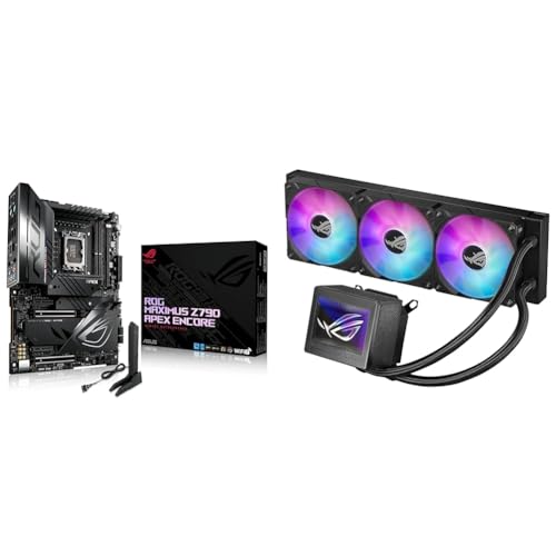 Image of ASUS ROG Maximus Z790 APEX Encore LGA 1700(Intel 14th &13th&12th) ATX Gaming Motherboard & ROG Ryujin III 360 ARGB All-in-one Liquid CPU Cooler with 360mm Radiator. Asetek 8th gen Pump